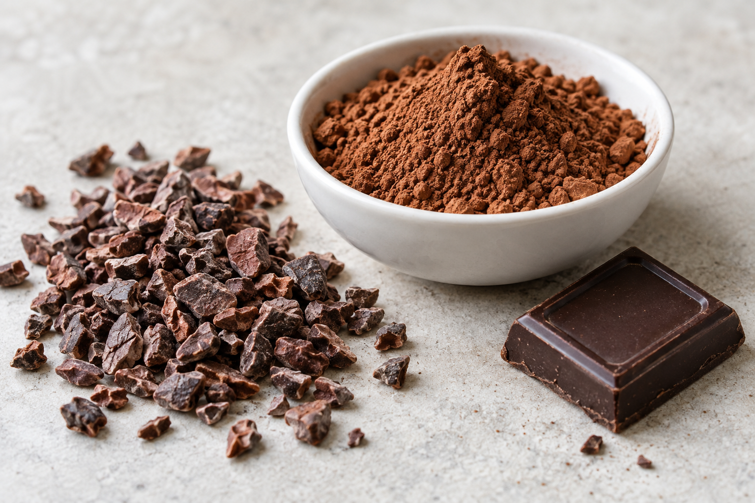 Illustration for the section: Cocoa, flavanols, and product composition