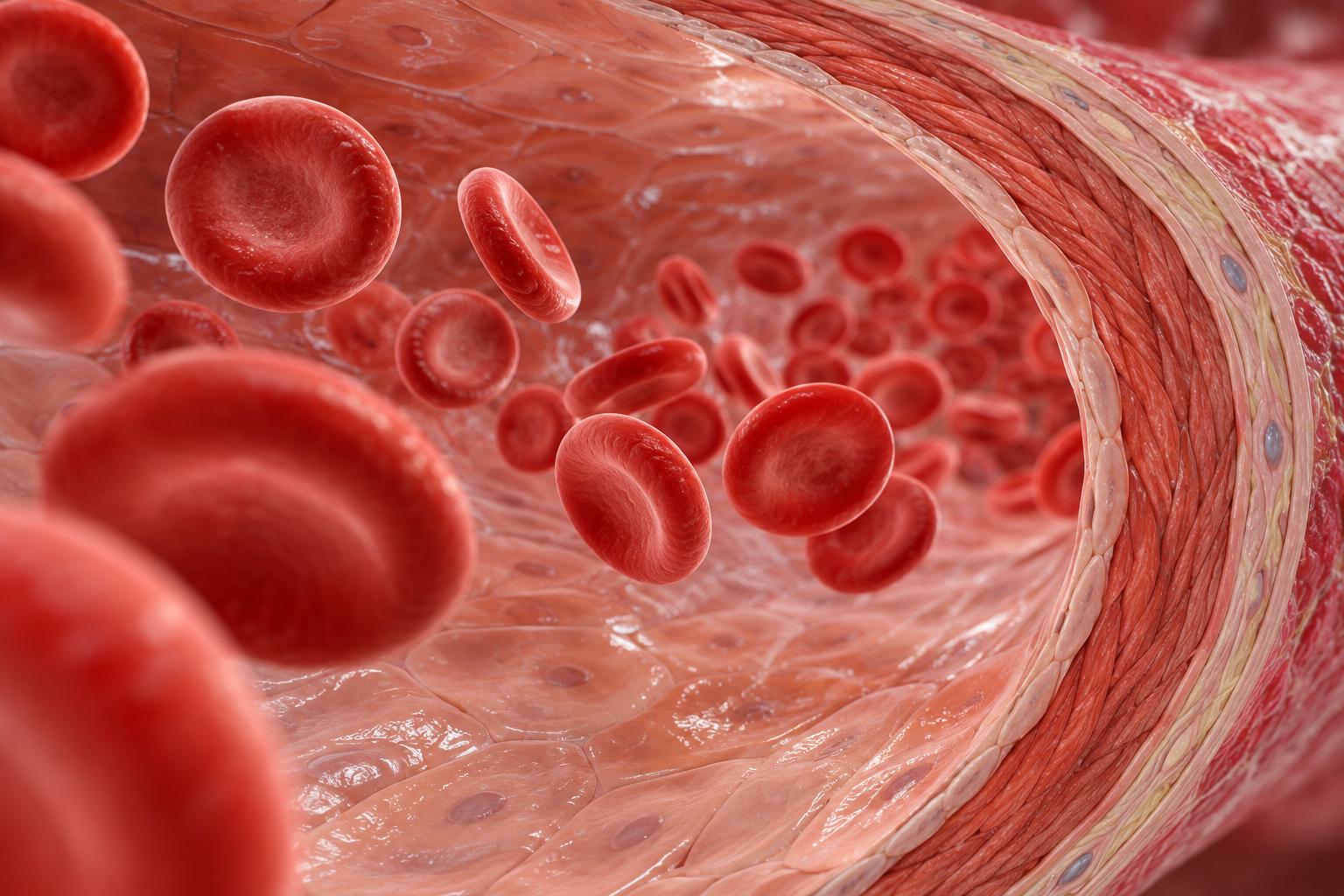 Illustration for the section: Endothelial function and blood pressure