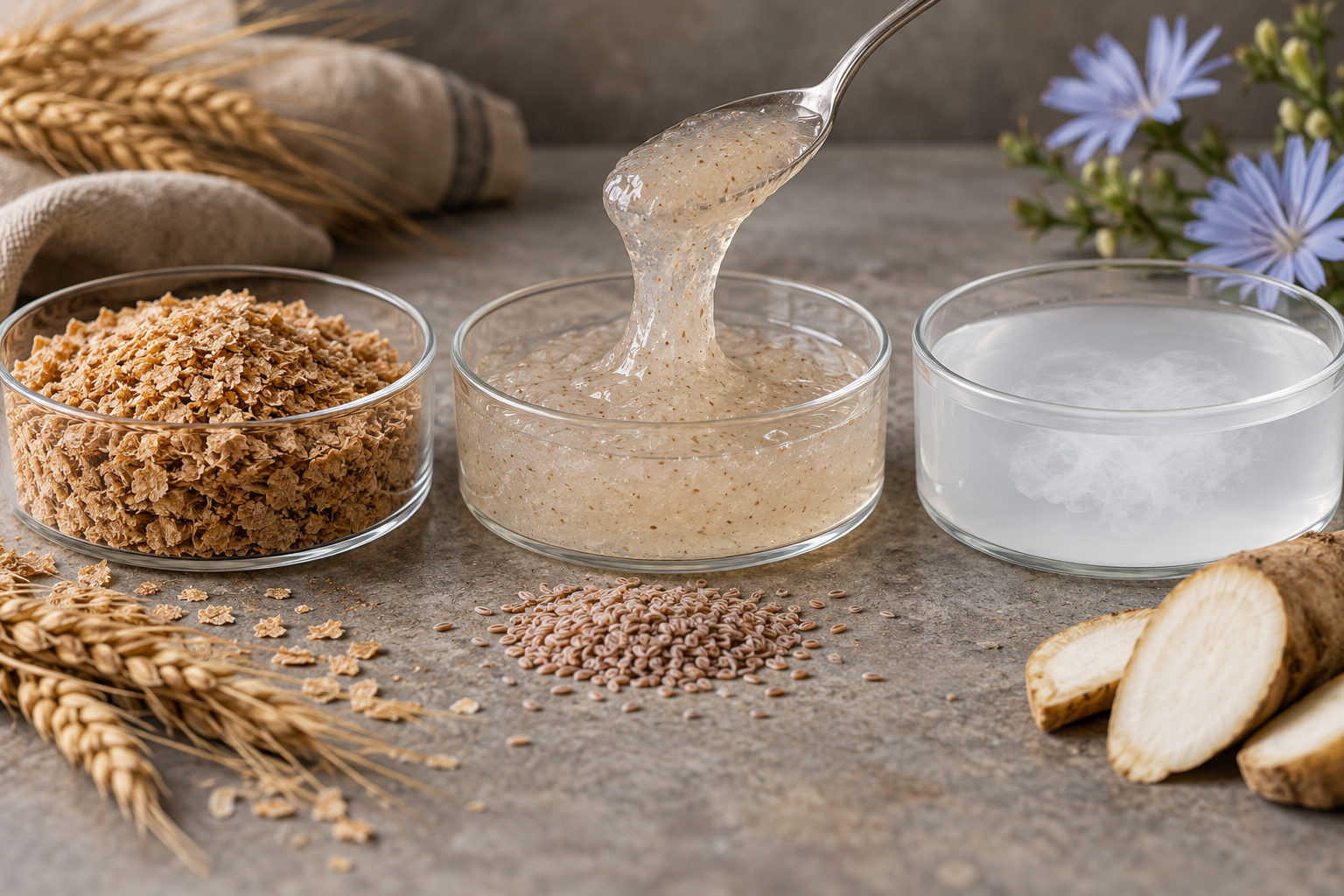 Illustration for the section: What is considered fiber and why properties differ