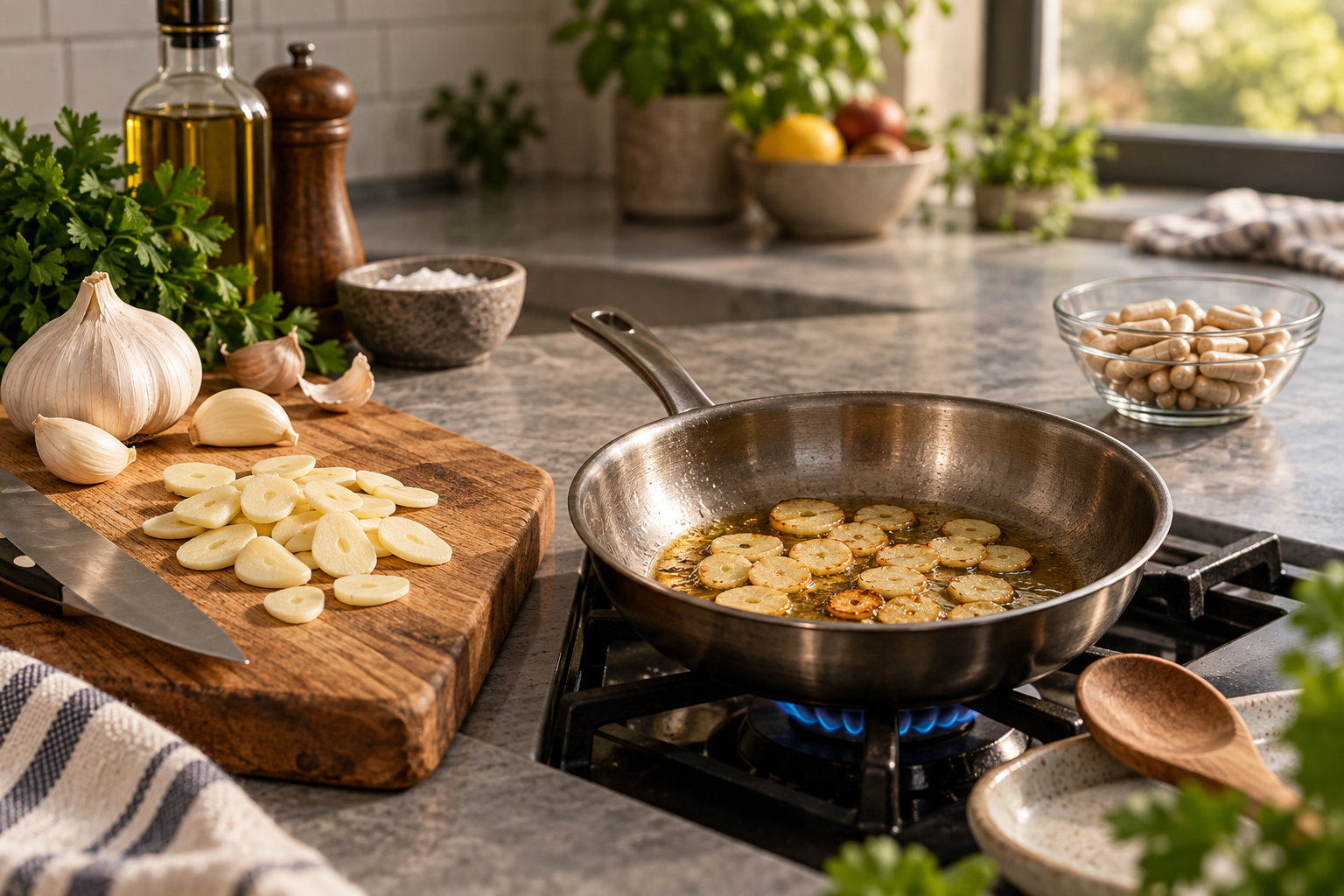 Illustration for the section: Preparation and absorption: what remains after the kitchen and digestion