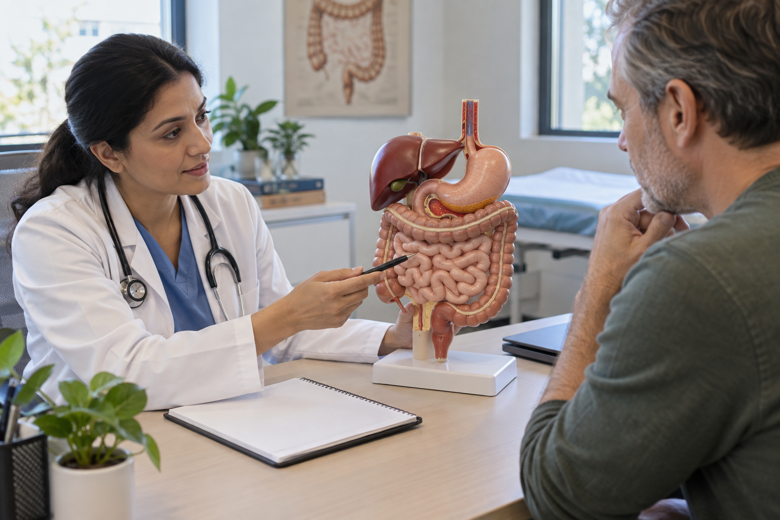 Illustration for the section: Intestinal diseases: recommendations apply to specific scenarios
